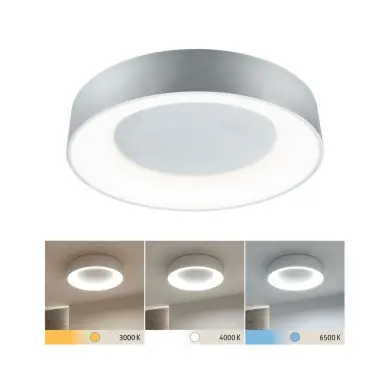 Plafonnier Salle de Bain Casca 23W Alu mat Paulmann 71095