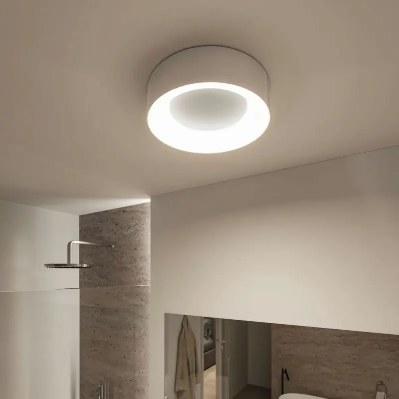 Plafonnier Salle de Bain Casca 23W Alu mat PAU_71095 71095 Plafonnier Salle de Bain Casca 23W Alu mat Paulmann 71095