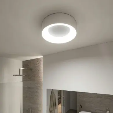 Plafonnier Salle de Bain Casca 23W Alu mat Paulmann 71095