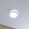 Plafonnier Salle de Bain Atria Shine 11,2W Blanc Rond 4000K Inoxydable Paulmann 71156