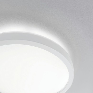 Plafonnier Salle de Bain Atria Shine 11,2W Blanc Rond 4000K Inoxydable Paulmann 71156