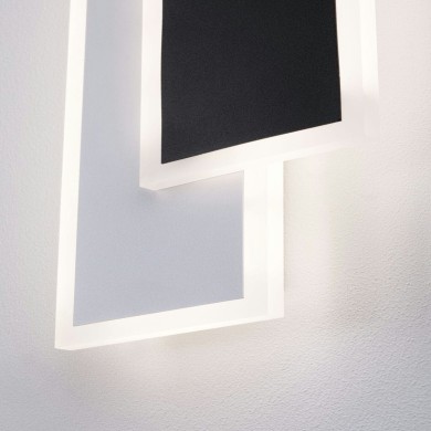 Applique 2Form 8 & 8W Blanc, Noir Paulmann 71167