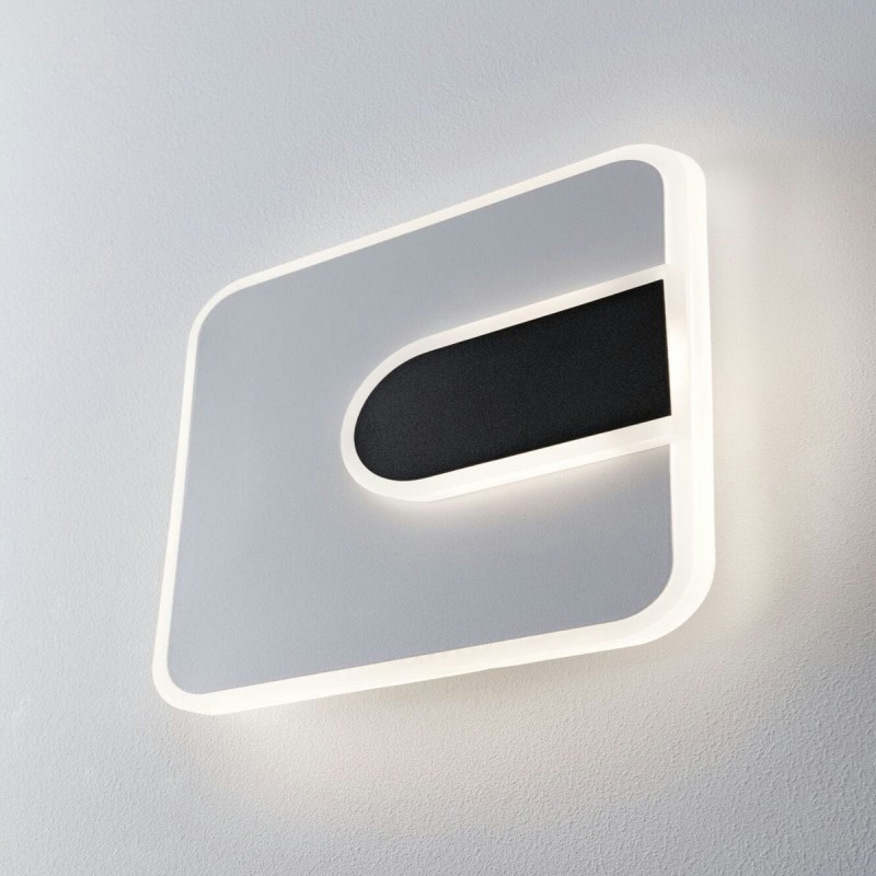 Applique 2Form 12,5 & 3,6W Blanc, Noir PAU_71168 71168 Applique 2Form 12,5 & 3,6W Blanc, Noir Paulmann 71168