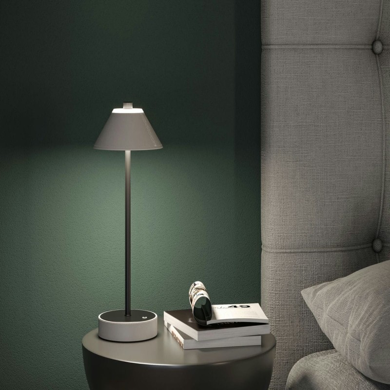 Luminaire à poser mobile Pellini White Switch 2W Beige, Noir mat PAU_71174 71174 Luminaire à poser mobile Pellini White Switch 2W Beige, Noir mat Paulmann 71174