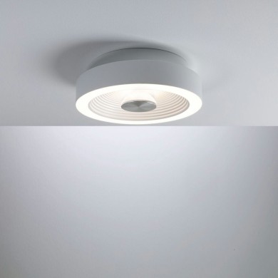 Plafonnier Salle de Bain Volea 3,5 & 13W Blanc, Argent Paulmann 71177