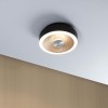 Plafonnier Salle de Bain Volea 3,5 & 13W Noir, Doré Paulmann 71178