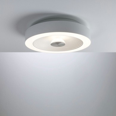 Plafonnier Salle de Bain Volea 4 & 18,5W Blanc, Argent Paulmann 71179