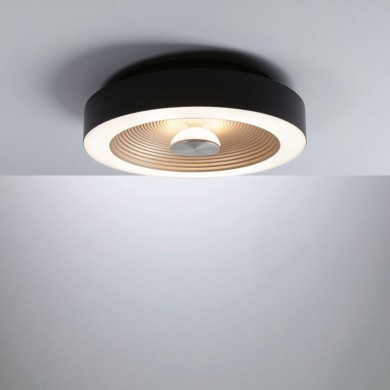 Plafonnier Salle de Bain Volea 4 & 18,5W Noir, Doré Paulmann 71180