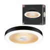 Plafonnier Salle de Bain Volea 4 & 18,5W Noir, Doré Paulmann 71180