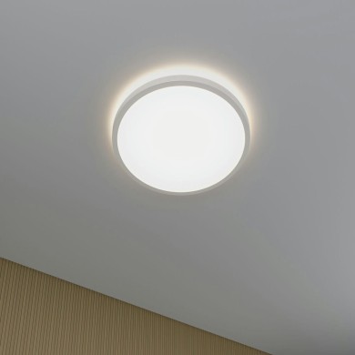 Plafonnier Salle de Bain Atria Shine 22W Blanc Paulmann 71185