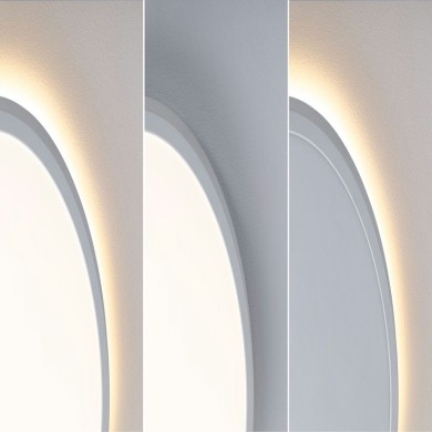 Plafonnier Atria Shine 19 & 2W Blanc 3000K Paulmann 71189