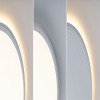 Plafonnier Atria Shine 19 & 2W Blanc 3000K Paulmann 71189