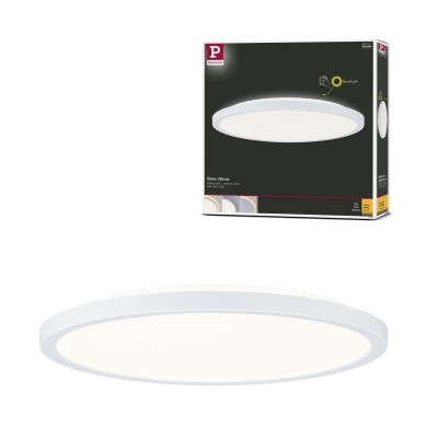 Plafonnier Atria Shine 19 & 2W Blanc 3000K Paulmann 71189