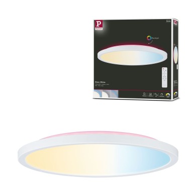 Plafonnier Atria Shine 19 & 2W Blanc 3000 - 6500K Paulmann 71191