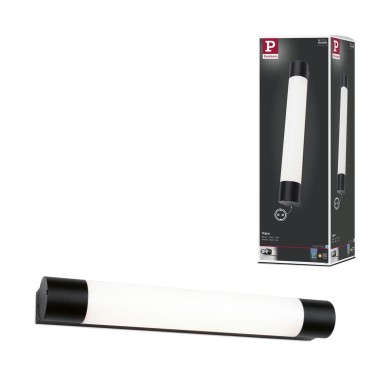 Éclairage de miroir Salle de Bain Selection 7,5W Noir H6 Paulmann 71213