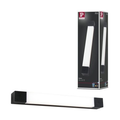 Éclairage de miroir Salle de Bain Selection 7,5W Noir H4,6 Paulmann 71216