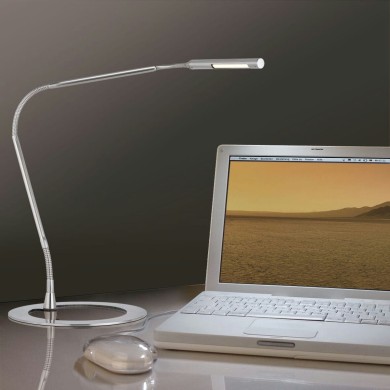 Lampe Plaza 3W Acier brossé Paulmann 74995