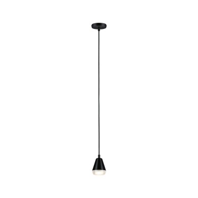 Suspension Salle de Bain Luia 10W MAX GU10 Satiné, Noir signal Paulmann 76990
