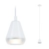 Suspension Salle de Bain Luia 10W MAX GU10 Satiné, Blanc signal Paulmann 76991
