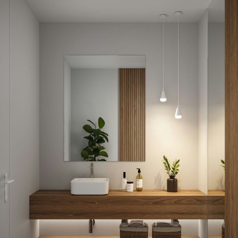 Suspension Salle de Bain Luia 10W MAX GU10 Satiné, Blanc signal PAU_76991 76991 Suspension Salle de Bain Luia 10W MAX GU10 Satiné, Blanc signal Paulmann 76991