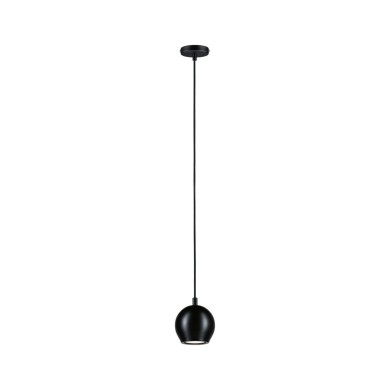 Suspension Salle de Bain Shima 10W MAX GU10 Noir signal Paulmann 76992