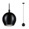 Suspension Salle de Bain Shima 10W MAX GU10 Noir signal Paulmann 76992
