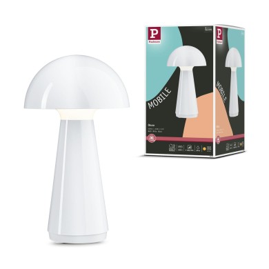Lampe rechargeable Exteieur Onzo 2,6W Blanc Paulmann 76995