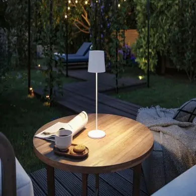 Lampe rechargeable Exterieur Gilo 2,8W Blanc dépoli PAU_76997 76997 Lampe rechargeable Exterieur Gilo 2,8W Blanc dépoli Paulmann 76997