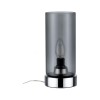 Lampe Pinja 20W MAX E14 Chrome, Verre fumé Paulmann 77056