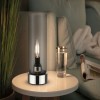 Lampe Pinja 20W MAX E14 Chrome, Verre fumé Paulmann 77056