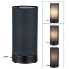 Lampe Pia 25W MAX E14 Noir mat Paulmann 77059
