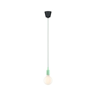Suspension Neordic Ketil 60W MAX E27 Vert clair, Noir Paulmann 78428