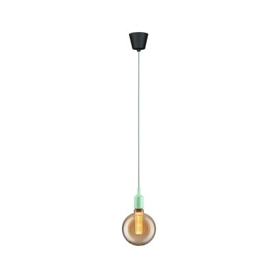 Suspension Neordic Ketil 60W MAX E27 Vert clair, Noir Paulmann 78428