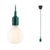 Suspension Neordic Ketil 60W MAX E27 Vert, Noir Paulmann 78429