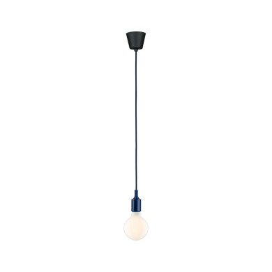 Suspension Neordic Ketil 60W MAX E27 Bleu nuit, Noir Paulmann 78430