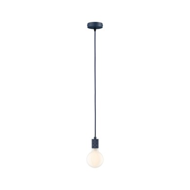 Suspension Neordic Tilla 60W MAX E27 Bleu nuit Paulmann 78435