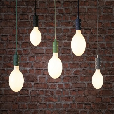 Suspension Neordic Tilla 60W MAX E27 Bleu nuit Paulmann 78435