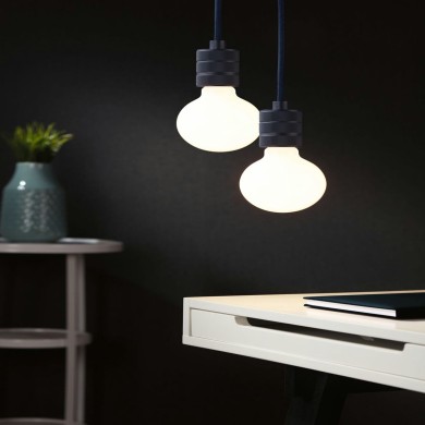 Suspension Neordic Tilla 60W MAX E27 Bleu nuit Paulmann 78435