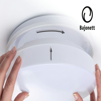 Plafonnier Salle de Bain Axin 18W MAX E27 Blanc Paulmann 78898