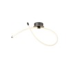 Plafonnier ARMONIA TITANIUM Blanc Titane 25W MANTRA 6795