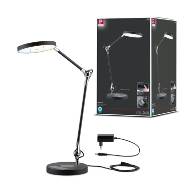 Lampe chargeur Numis White Switch 11W Noir 2700 - 6500K Paulmann 78910