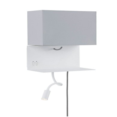 Applique Merani 2,5W E27 Gris, Blanc Paulmann 78913