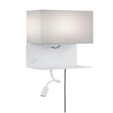 Applique Merani 2,5W E27 Gris, Blanc Paulmann 78913