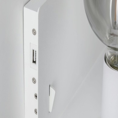 Applique Devara 40W MAX E27 Blanc Paulmann 78915