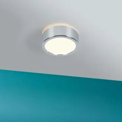 Plafonnier Salle de Bain Aviar 13W Chrome 3000K PAU_78921 78921 Plafonnier Salle de Bain Aviar 13W Chrome 3000K Paulmann 78921