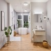 Miroir Salle de Bain Jora 3,3W Chrome, Blanc, Miroir Paulmann 78933