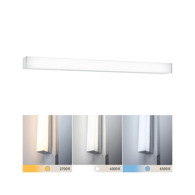Éclairage de miroir Salle de Bain Tova 6,2W Chrome, Blanc Paulmann 78944