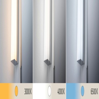 Éclairage de miroir Salle de Bain Tova 6,2W Chrome, Blanc Paulmann 78944