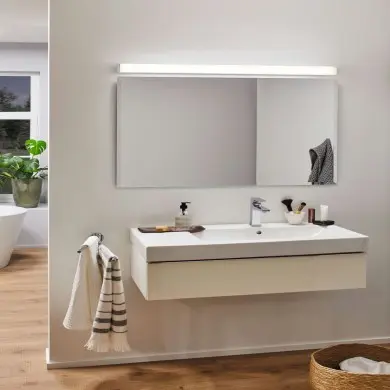 Éclairage de miroir Salle de Bain Tova 6,2W Chrome, Blanc Paulmann 78944