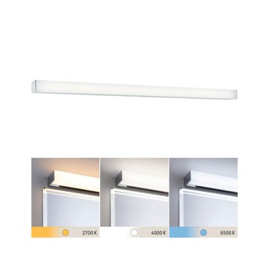Éclairage de miroir Salle de Bain Tova 8,7W Chrome, Blanc Paulmann 78945